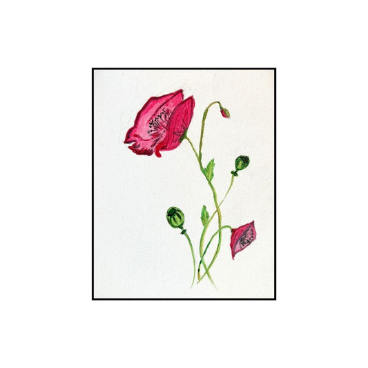 Hues Of Spring In Crimson