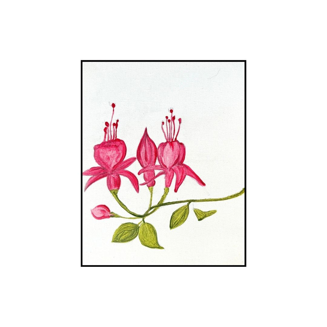 Hues Of Spring In Crimson
