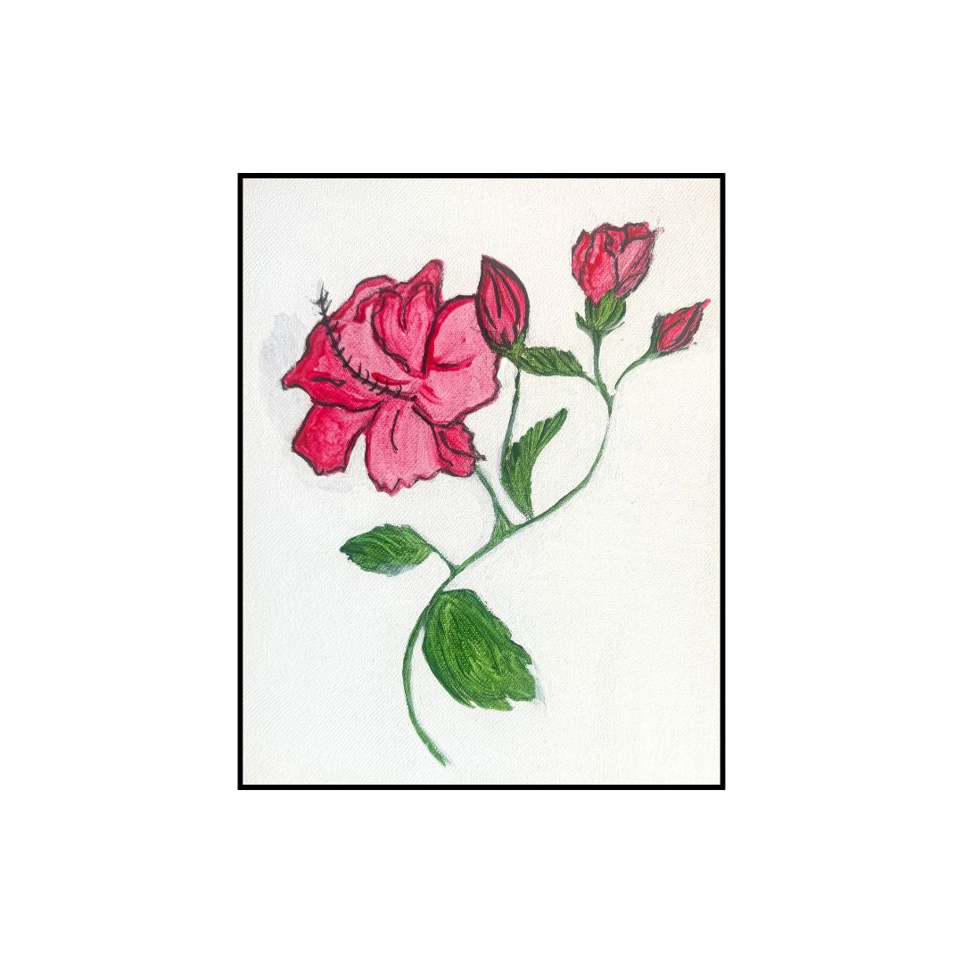 Hues Of Spring In Crimson